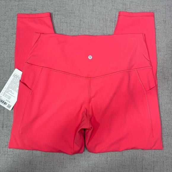 Lululemon Align High Rise Pants with Pockets Leggings Glaze Pink Size 14 NWT - Picture 7 of 11